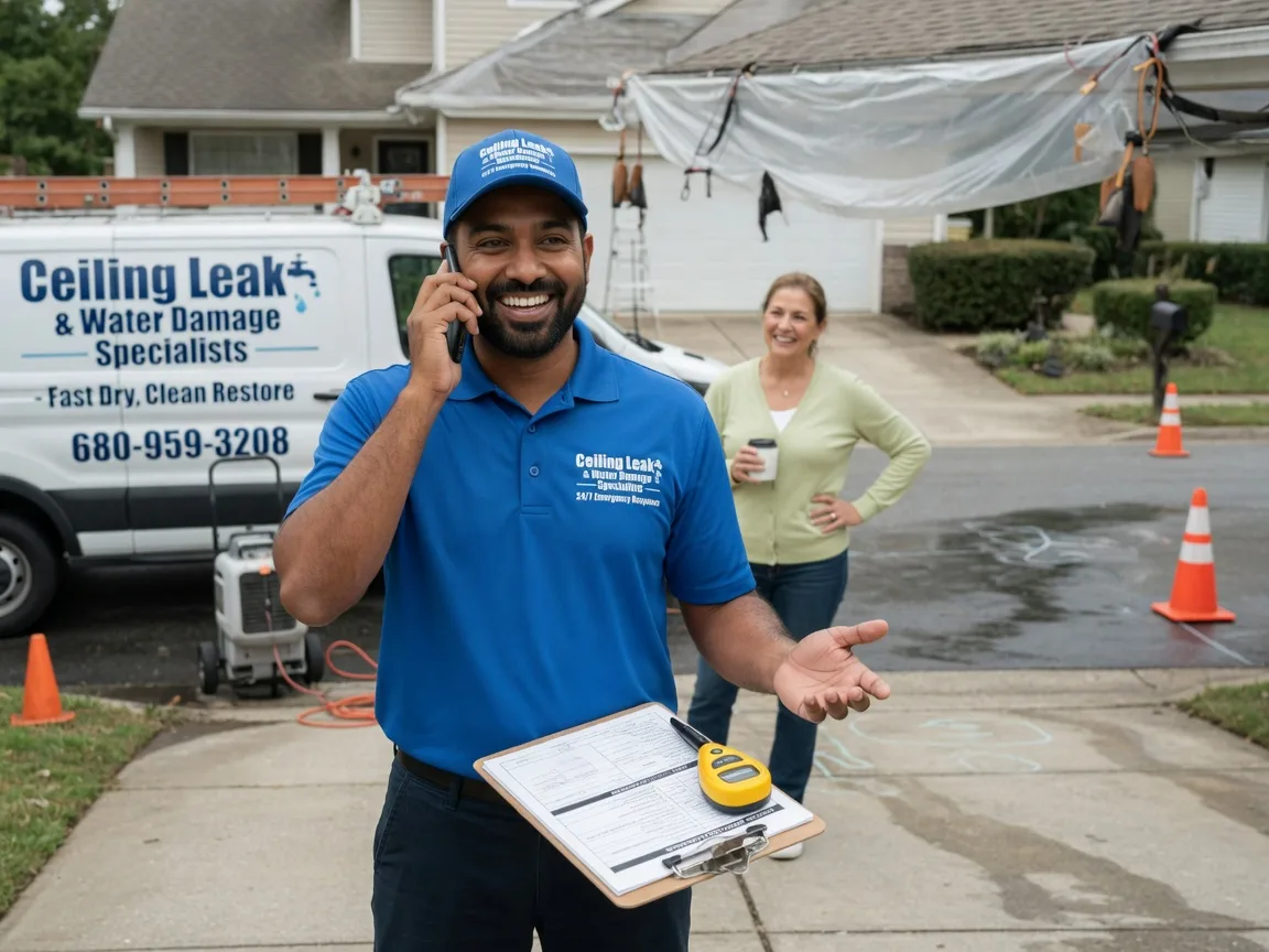 Ceiling Leak Cleanup Storrs Mansfield, CT FAQs